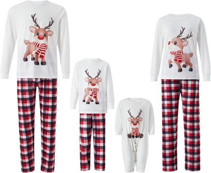 Family Christmas Pajamas Matching Pajamas for Family, Xmas Pjs Sets Holiday Sleepwear