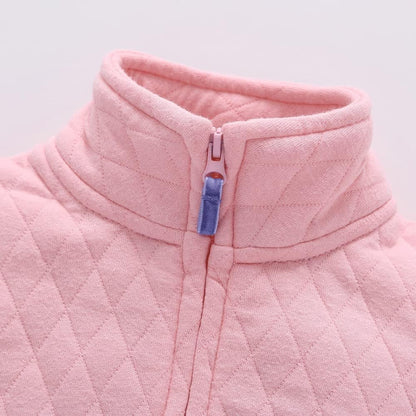 Infant Toddler Boy Girl Winter Fall Warm Clothes Outfit Romper Coat Pants Set