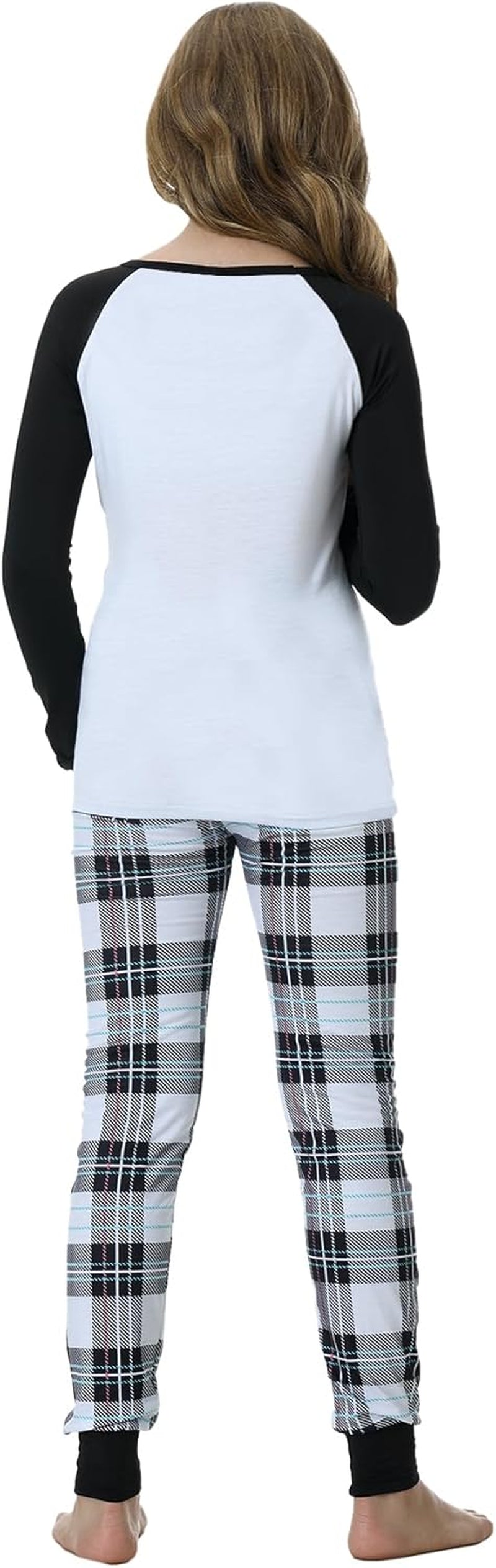 Matching Family Christmas Pajamas Set Soft Holiday Clothes Sleepwear