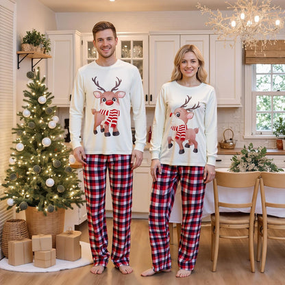 Family Christmas Pajamas Matching Pajamas for Family, Xmas Pjs Sets Holiday Sleepwear